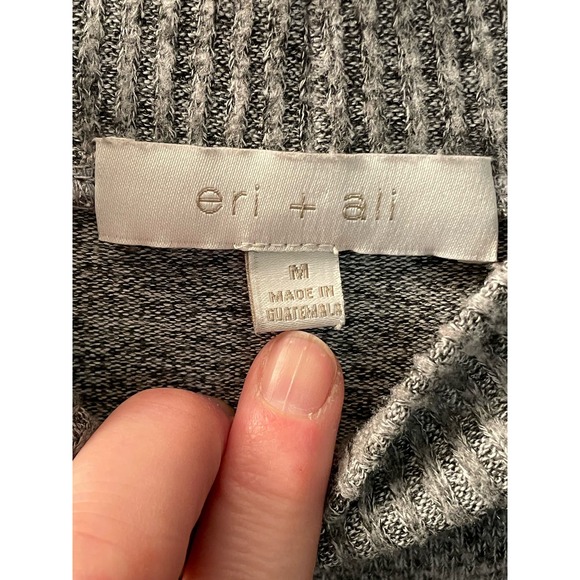 eri & ali sweater gray size medium - Picture 2 of 6